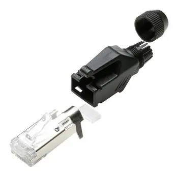 Adam Hall Connectors 7897 Metallgehäuse RJ45 Verbinder Neu