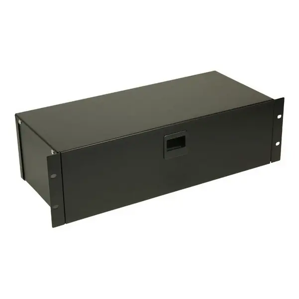 Preis Gesenkt Adam Hall 19" Parts 87303 - Rackbox mit Schnappverschluss 3 HE