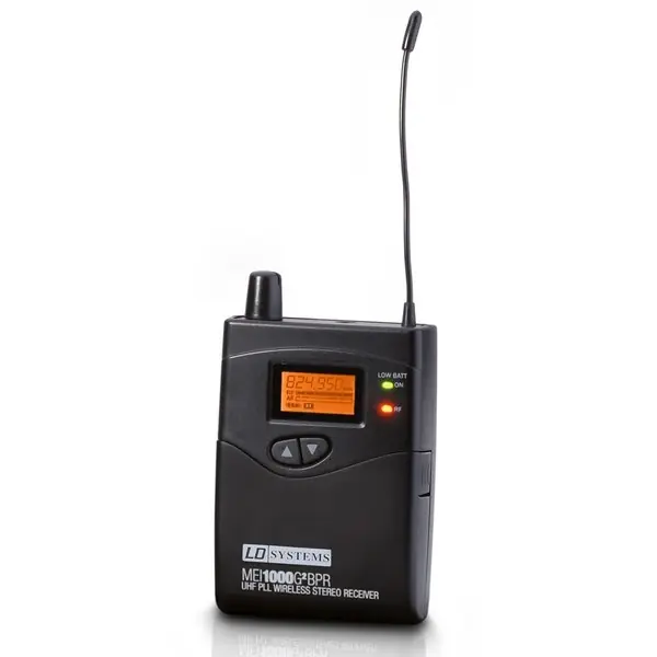LD Systems MEI 1000 G2 BPR - Empfänger für LDMEI1000G2 In-Ear Monitoring System Highlight