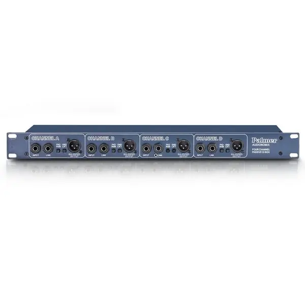 Must-Have Palmer Pro PAN 03 PASS - 19" DI-Box 4 Kanal passiv