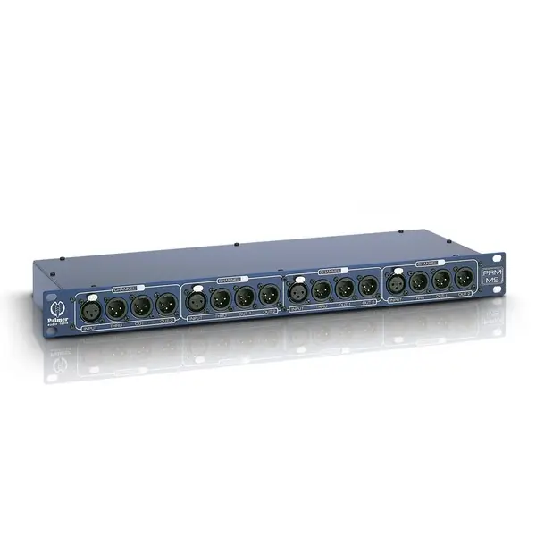 Markenware Palmer Pro PRMMS - Mikrofon Splitbox 4 Kanal