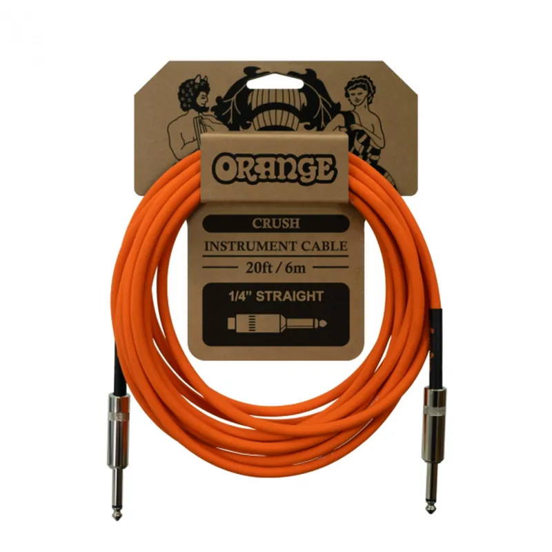 Orange Instrumentenkabel 6 m Beliebt