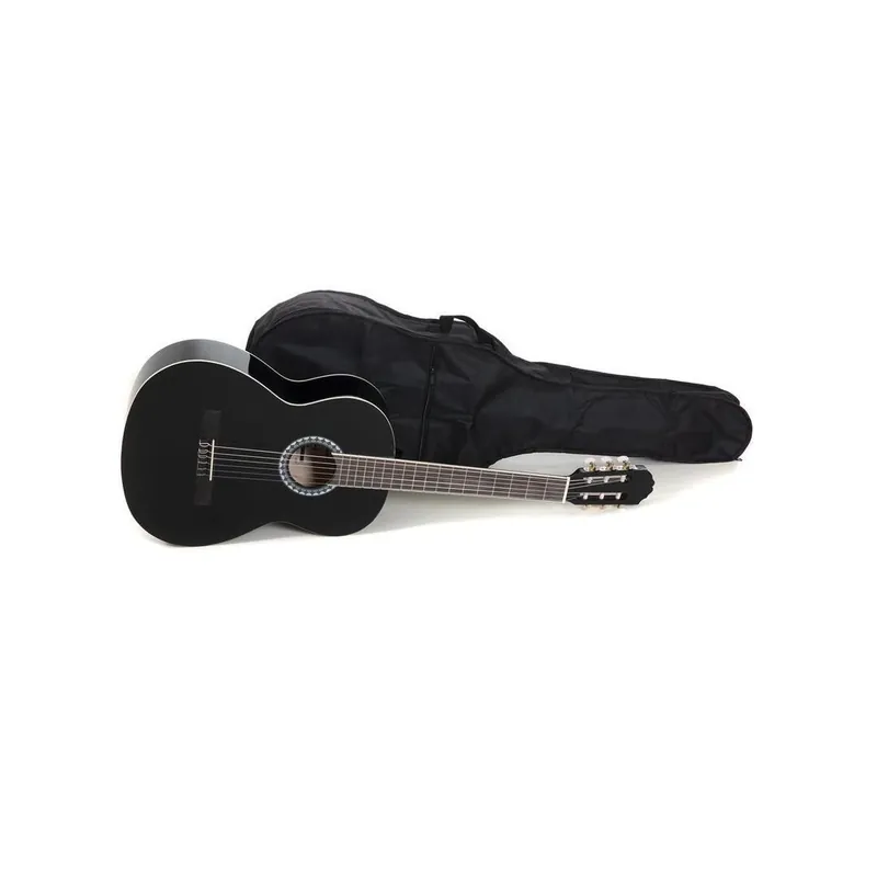 Kracherpreis PURE GEWA Klassikgitarre Basic Set 4/4 schwarz