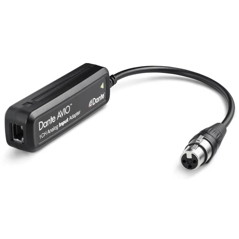 Dante AVIO Analog Input Adapter 1 Kanal - ADP-DAI-1X0 Neue Kollektion