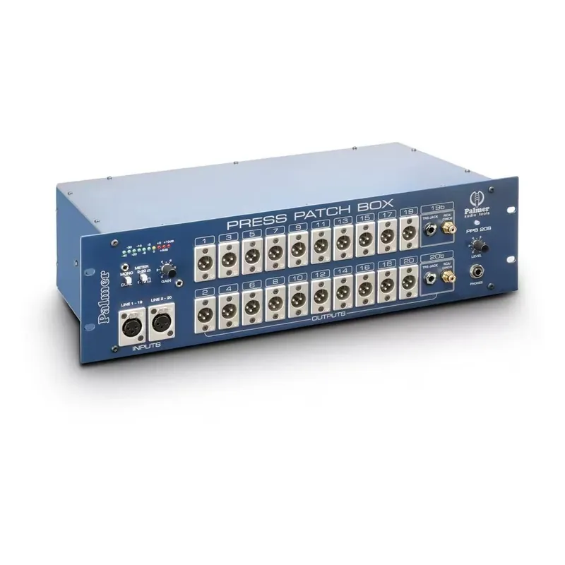 Palmer PB 20 S - Pressesplitter 10 Kanal Stereo / 20 Kanal Mono Meistverkauft