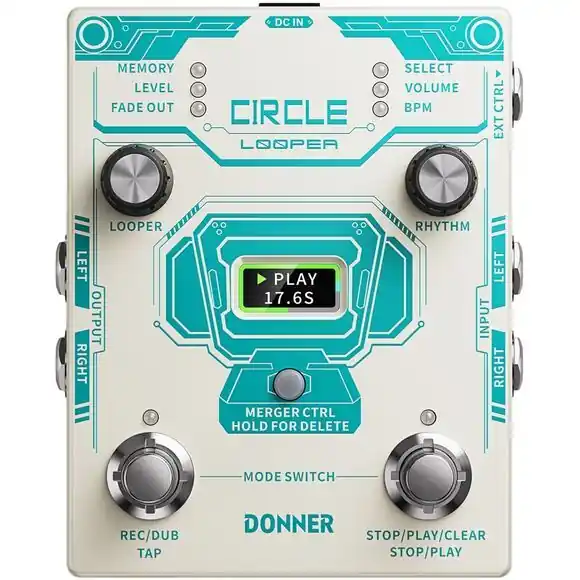 Sonderaktion Donner Circle Looper Gitarren-Pedal