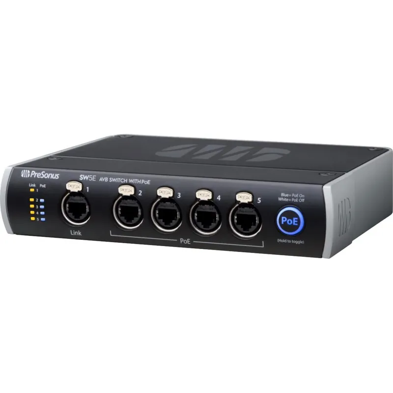 Schnäppchen Presonus SW5E Netzwerk-Switch und -Bridge