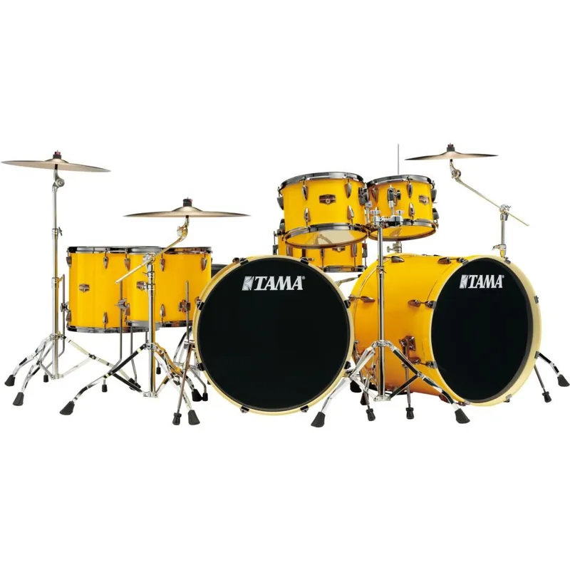 TAMA Imperialstar Limited Edition Drum Kit Inspired by Lars Ulrich Electric Yellow Gratis Versand
