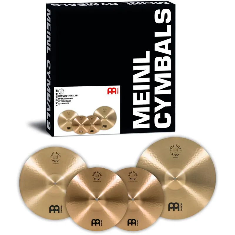 Günstig Meinl PA-CS2 Pure Alloy Complete Cymbal Set