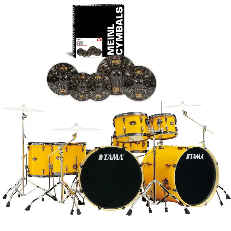 Günstig TAMA IP72ZH9WBNELY Imperialstar Schlagzeug Set by Lars Ulrich Bundle