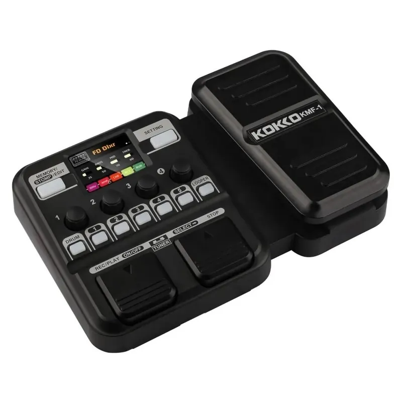 Kokko KMF-1 Gitarren-Multieffekt-Pedalboard Markenprodukt