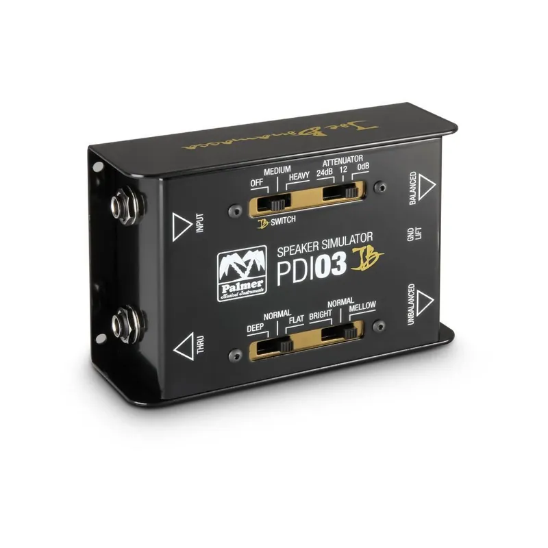 Palmer PDI 03 JB - Joe Bonamassa Signature Model Passive DI-Box mit Lautsprechersimulation Aktuell