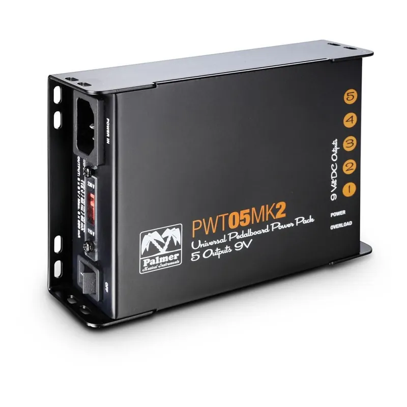 Knallerangebot Palmer PWT 05 MK 2 - Universelles 9V-Netzteil für Pedalboards 5 Ausgänge