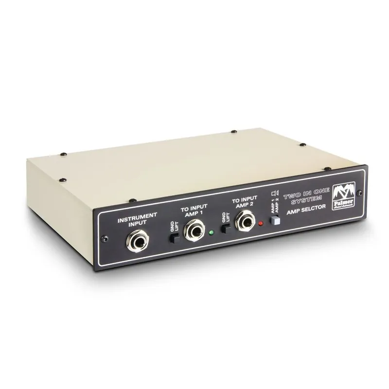 Palmer MI Tino System, Umschaltesr 2 Amps auf Box Highlight